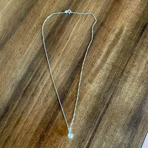 COPY - Real white pearl necklace Zales